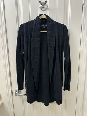 Barefoot Dreams CozyChic Black Cardigan